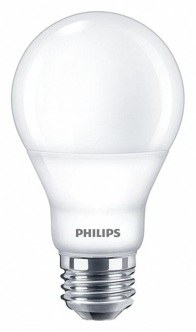 PHILIPS Compact LED Bulb: Medium Screw (E26), LED, (A) Classic, A19, 8.8 W Watt - Medium Screw Base (E26) Lamps
