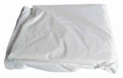 APPROVED VENDOR Side Wall: White, (2) Zipper Side Wall, Polyester, 117 1/4 in Overall Wd - Sidewalls for Canopies