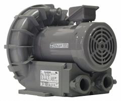 FUJI ELECTRIC Regenerative Blower: 2.7 hp, 84.7 in wc Max Op Pressure, 83 in wc Max Vacuum, 575V AC (MPN VFZ501A-5W). Key specifications — attr49842: Three; attr49816: FUJI ELECTRIC; attr49813: VFZ501A-5W; attr49822: 3.0 A; attr49827: Female; attr49830: NPT; attr49833: NPT; attr49845: 575V AC.