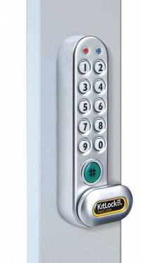 CODELOCKS Electronic Keyless Lock: Powder Coated, Cam Latch, 1 5/16 in Body Ht, 5 3/8 in Body Wd (MPN KL1060SG-NC). Key specifications — Finish: Powder Coated; Latch Type: Cam Latch; Brand: CODELOCKS; Manufacturer Part Number: KL1060SG-NC.