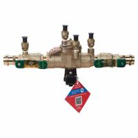 WATTS Single access cover and modular check construction for the ease of maintenance: LF009, Press (MPN 3/4 LF009M3-QTw/press-FS). Key specifications — Shut-Off Valve Type: Ball Valve; Connection Type: Press.