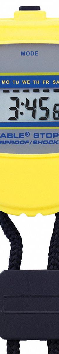 TRACEABLE Stopwatch: +/-0.01% Accuracy, Count Up, LCD, 23 hours, 59 minutes, 59 seconds, Audible (MPN 1042). Key specifications — Count Direction: Count Up; Accuracy: +/-0.01%; Alarm Type: Audible; Calibration Certificate Type: NIST; Digital Display Screen Type: LCD; Maximum Time Capacity: 23 hours, 59 minutes, 59 seconds; Resistance Properties: Water Resistant; Brand: TRACEABLE.