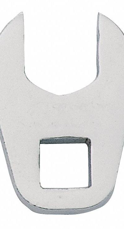 PROTO Crowfoot Socket Wrench: Alloy Steel, Chrome, 3/8 in Drive Size - Metric Open End Crowfoot Wrenches