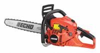 ECHO Gas-Powered Chainsaw: 20 in Bar Lg, Rear Handle, Auto/Adj Chain Oiler, 3.5 hp Horsepower (MPN CS-501P-20). Key specifications — Engine Cycle: 2-Cycle; Brand: ECHO; Chain Oiler: Auto/Adjustable.