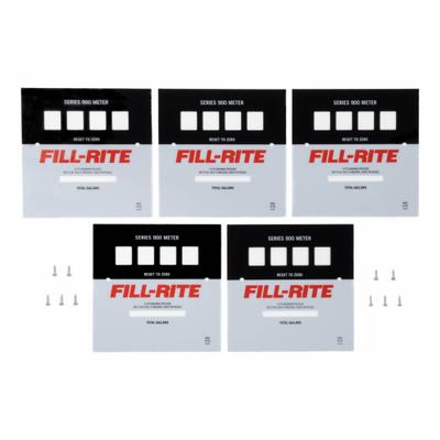 FILL-RITE Faceplate Kit: Faceplate Kit, Fill-Rite (MPN KIT900FPP) - Pumps