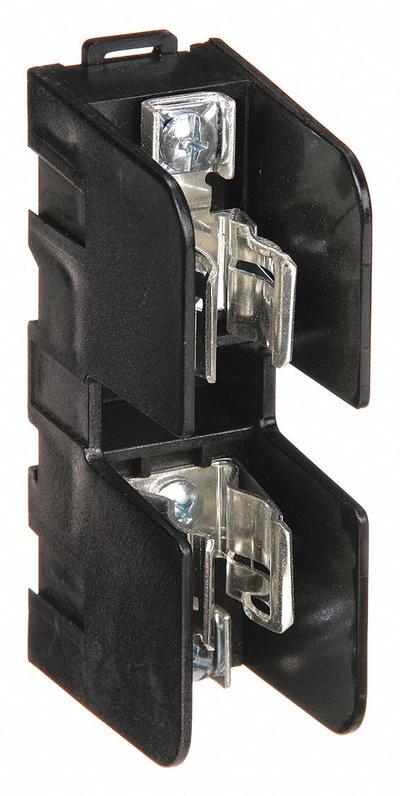 MERSEN Fuse Block: Open Block Design, 1 Pole, 600 V AC, Pressure Plate - Fuse Blocks for UL Class J Fuses