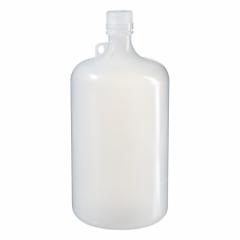 NALGENE Storage Bottle: PPCO, 1 gal, 4 L, Natural, 38-430 mm Screw Closure Size, Closure Included (MPN 2203-0010). Key specifications — Body Color: Natural; Closure Attached: Attached; Brand: NALGENE; Pre-Cleaned: None; Closure Included: Yes.