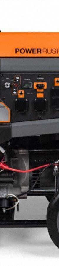 GENERAC Portable Generator: Conventional, Gasoline, 15,500 W Running, 19,300 W Starting, 120/240V AC (MPN 7705). Key specifications — CARB Compliant: No; Includes GFCI Outlets: Yes; Parallel Configuration Capable: No; Rated Voltage: 120/240V AC; Carbon Monoxide (CO) Shutdown: Yes; Generator Brand: Generac.