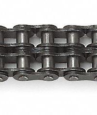 TSUBAKI Roller Chain: Double Strand, 80, 1 in Pitch, Steel, 10 ft Overall Lg, Riveted Pin, Steel (MPN 80-2RIV). Key specifications — Brand: TSUBAKI.