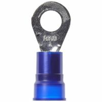 3M Ring Terminal: Blue, Nylon Insulation, 5/16 in Stud Size, 6 AWG to 6 AWG Wire Sizes, 1,000 V (MPN MN6-516RK). Key specifications — attr1308027: 3M.