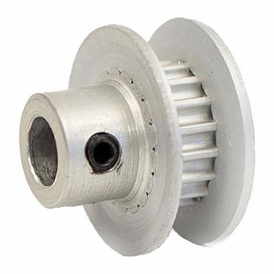 Dayton Timing Pulley: Modified Curvilinear, Fixed, For GT Timing Belt Section - GT Section Fixed-Bore Timing Pulleys with Hub