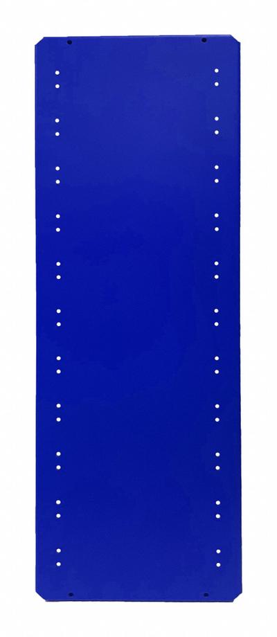 EQUIPTO Shelf: 36 in Overall Wd, 24 in Overall Dp, Solid Shelf, 18 ga, Blue - Solid Steel Shelves for Standard Metal Shelving