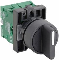 DAYTON Selector Switch: 22 mm Panel Mounting Size, 3 Positions, Short Lever, 2NO, Non-Metallic (MPN 30G272). Key specifications — AC Contact Rating: 10 A @ 600 V; Action: Maintained/Maintained/Maintained; Cam: No Cam Included; DC Contact Rating: 2.5 A @ 600 V; Operator Head Material: Plastic; Operator Head Type: Short-Handled Knob; Operator Illumination: Non-Illuminated; Switch Function @ 1st Position: On.