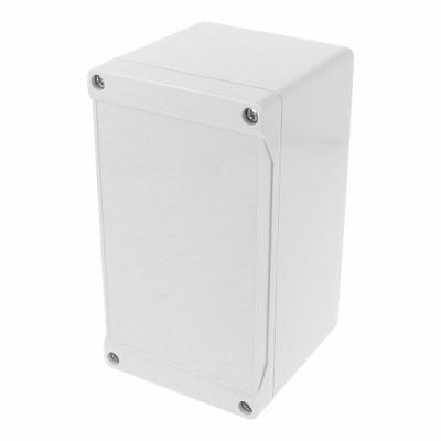 HAMMOND Enclosure: Polycarbonate, 6 in x 3 in x 4 in, NEMA 12/13/4/4X/6/6P, Screw On - Fiberglass Submersible Enclosures