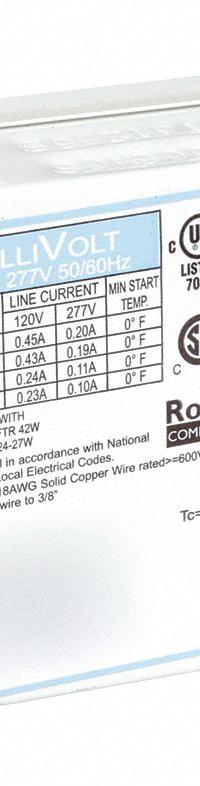 ADVANCE CFL Ballast: 120 to 277V AC, 1/2 Lamps Supported, 16 W Bulb Watt, 4 1/4 in Overall Lg (MPN ICF-2S13-H1-LD-K). Key specifications — Lamp Types Supported: (1 or 2) F13TBX; Brand: ADVANCE; Number of Lamps Supported: 1.
