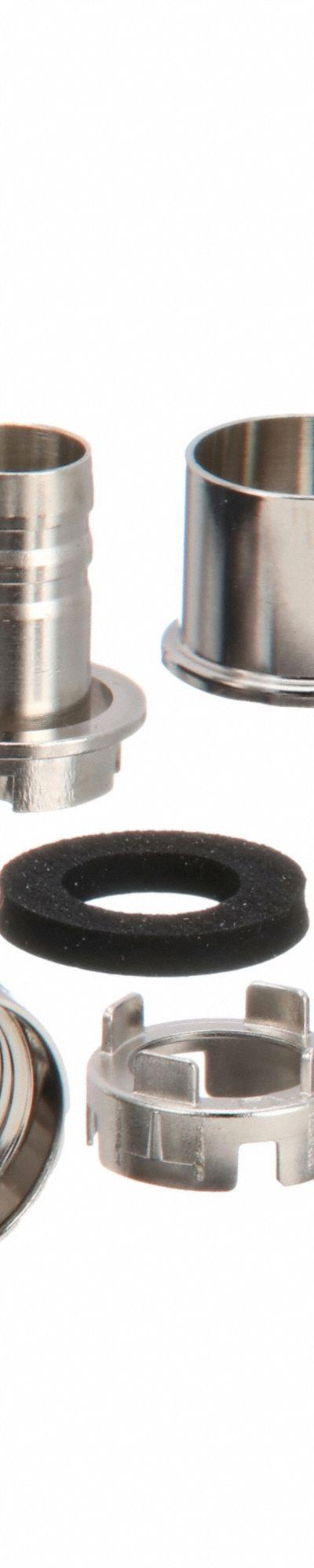HARTING M12 Panel Feed-Through Connector: X Coded - Field-Wireable Industrial M12 Circular Connectors