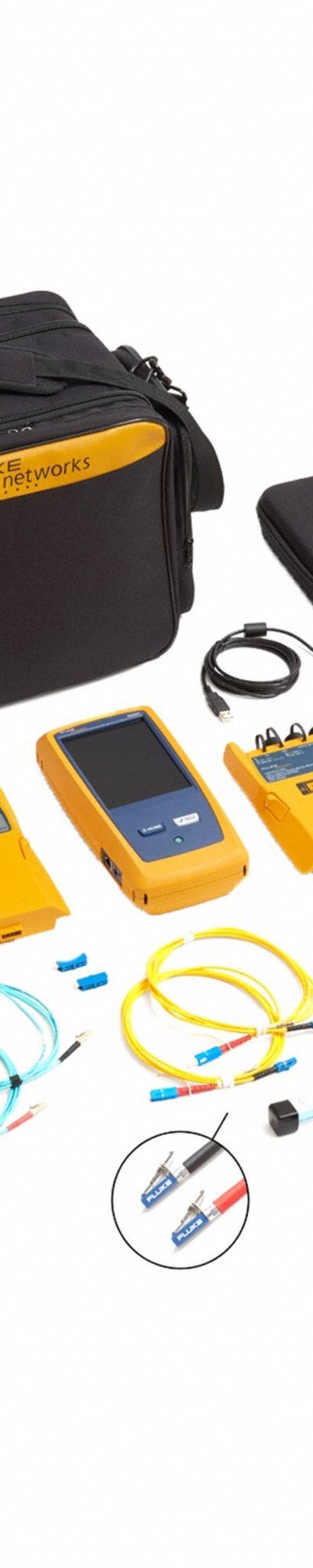 FLUKE NETWORKS Optical Loss Test Set: CertiFiber Pro - Optical Power Meters & Kits for Loss Testing