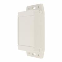 HAMMOND Enclosure: ABS, 4 in x 3 in x 1 in, NEMA 12/13/4/4X/6/6P, Screw On, Solid Cover (MPN 1555FF17GY). Key specifications — Brand: HAMMOND; Closure Method: Screws; Knockouts: Not Included.