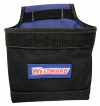 WESTWARD Tool Pouch: 1 Pockets, Black (MPN 5MZL8). Key specifications — Closure Type: Open Top; Attachment: Clip; Color: Black; Brand: WESTWARD.