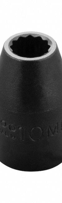 PROTO Impact Socket: 1/2 in Drive Size, Metric, 17 mm Socket Size, 6-Point, Std, 1 1/2 in Overall Lg (MPN J7417M). Key specifications — attr1215501: PROTO; attr1215515: Black Oxide; attr1215518: 17 mm.