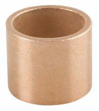 Sleeve Bearing: Bronze, SAE 841, 1 in Bore, 1 1/4 in OD, 1 1/2 in Lg, SAE 30 Oil, 3 PK (MPN EP162024). Key specifications — System of Measurement: Inch; Material Grade: SAE 841; Lubricant Material: SAE 30 Oil; Brand: BUNTING BEARINGS.