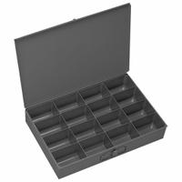 Compartment Drawer: 13 5/8 in x 9 7/8 in x 2 1/8 in, 2 1/8 in x 3 3/16 in x 2 3/16 in, 0 Dividers (MPN 209-95-D938). Key specifications — Color: Gray; Compartment HxWxD: 2 in x 3-3/16 in x 2-3/16 in; Number of Compartments: 16; Removable Dividers: No; Compatible Manufacturer Model Number: 307; Brand: DURHAM MFG.