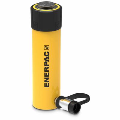 ENERPAC Hydraulic Ram: Single Acting, 25 ton Nominal Capacity, 8 in Nominal Stroke Lg - General Purpose Rams