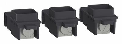 SQUARE D Mechanical Lug Kit: Mechanical Lug Kit, 125 A Amps, 3 Poles - Square D Circuit Breaker Lugs & Lug Kits