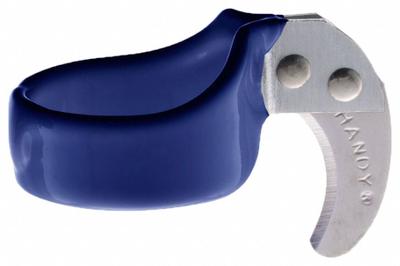 HANDY Ring Knife: 4 cm Overall Lg, Steel, 1 1/2 in Blade Projection Lg, 1 3/4 in Outside Dia - Ring Cutters