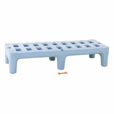 METRO Dunnage Rack: Assembled, 12 in x 22 in x 60 in, Polymer, 1,500 lb Load Capacity - Plastic Dunnage Racks