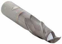 CLEVELAND Square End Mill: High Speed Steel, TiCN Coated, 2 Flute, 3/4" Mill Dia, 1-5/16" LOC (MPN C33841)