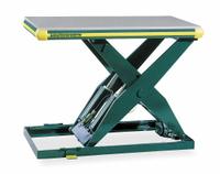 SOUTHWORTH Scissor Lift Table: Electric, 2,000 lb Load Capacity, 41 1/4 in Max Lifting Ht, 115V AC (MPN LL2.0-32.5-48x48 FS). Key specifications — attr925632: SOUTHWORTH; attr925651: 115V AC; attr925643: Hydraulic.