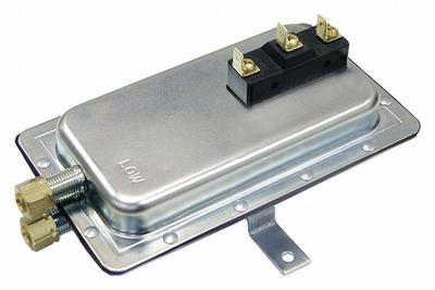 CLEVELAND CONTROLS Air Pressure Switch: Fixed, Auto Reset, 0.03 in wc, Open Mounted, SPDT - Fixed Set-Point Air Pressure Switches
