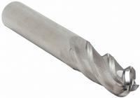 APPROVED VENDOR Ball End Mill: Carbide, 4 Flute, 1/2" Mill Dia, 2" LOC, 4" OAL (MPN 226-001060)