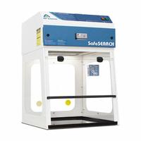 AIR SCIENCE Ductless Fume Hood: Purair SafeSEARCH, 24 in Overall Wd, 35 in Overall Ht, White, Std (MPN P5-24XT(SAFESEARCH)-A). Key specifications — Assembly: Partially Assembled; Brand: AIR SCIENCE; Base/Stand Included Input: No (Required); Base/Stand Included: No (Required); Blower Included: Yes; Work Surface Included: Yes.