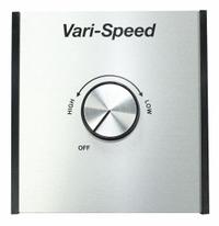 Speed Control: Dial, SPST, 3 Switches or Dials, 277V AC, Aluminum Plate, Silver Plate, 10 A (MPN KBWC-310K). Key specifications — Brand: VES ENIRONMENTAL SOULTIONS; Reversible: Reversible; Input Voltage: 277V AC; Plate Material: Aluminum.