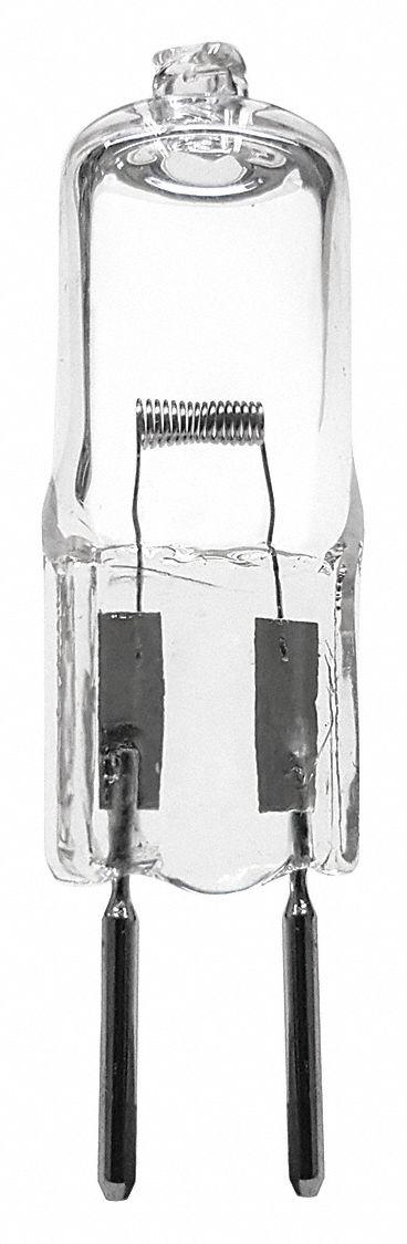 APPROVED VENDOR Halogen Bulb: Halogen, 2-Pin (GY6.35), T3, Q50T3/12V/CL, 12V - GY6.35 2-Pin Base Lamps