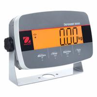 OHAUS Scale Indicator: B1, 7 in Overall Ht, 9 7/8 in Overall Lg, 3 3/16 in Overall Wd, NTEP (MPN DT33P EZ). Key specifications — attr1360126: OHAUS; attr1360104: Ton; attr1360123: Yes; attr1360124: Battery/Electric; attr1360105: NTEP; attr1360119: B1.