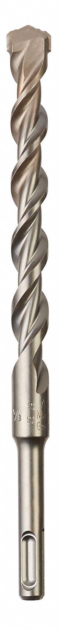 MILWAUKEE Rotary Hammer Drill: 5/8 in Drill Bit Size, 6 in Max Drilling Dp, 8 in Overall Lg (MPN 48-20-7602). Key specifications — attr277146: MILWAUKEE.