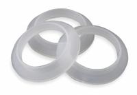 APPROVED VENDOR Washer: Plastic, White, 1 1/2 in Nominal Pipe Size, 1 1/2-11.5 Thread Size, 10 PK (MPN 1PPC2). Key specifications — Brand: APPROVED VENDOR; Material: Plastic.