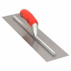 KRAFT TOOL Square End Trowel: Blade Material Carbon Steel, Blade Shape Square, 4 in Blade Wd (MPN CF227PF). Key specifications — attr1008665: Camel Back; attr1005004: KRAFT TOOL; attr1008664: ProForm.
