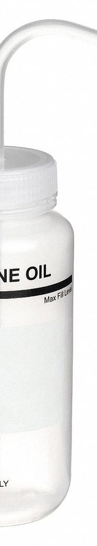 APPROVED VENDOR Wash Bottle: 500 mL, Machine Oil, Wide, Std Spout Spout, White, 72.1 mm Body Dia (MPN 24J914). Key specifications — Vented/Nonvented: Nonvented; Body Color: White; Brand: APPROVED VENDOR; Imprinting Group: Specific Chemicals.
