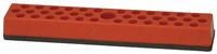WESTWARD Socket Tray: Red, 7 in Overall Wd, 37 Posts/Slots, Polypropylene (MPN 5NND9). Key specifications — attr1125333: Magnetic Back; attr1125348: Polypropylene; attr1125346: WESTWARD; attr1125347: Red.