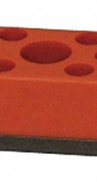 WESTWARD Socket Tray: Red, 7 in Overall Wd, 37 Posts/Slots, Polypropylene (MPN 5NND9). Key specifications — attr1125333: Magnetic Back; attr1125348: Polypropylene; attr1125346: WESTWARD; attr1125347: Red.