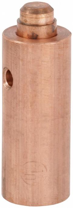 Grounding Connector: Copper, 6 to 4 AWG SOL Grounding Wire Size, 1 Grounding Wires (MPN EHL58C1K). Key specifications — Brand: NVENT ERICO; For Use With: Copper Rod; Grounding Wire Size: 6 to 4 AWG SOL; Material: Copper; Grounding Wires Connected To: 5/8 in Rod; Manufacturer Part Number: EHL58C1K.