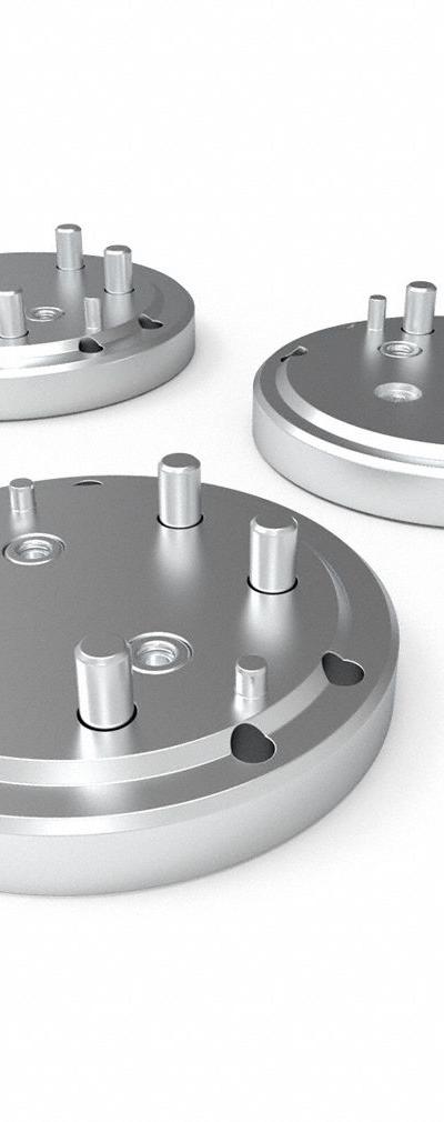 VEKTEK Tool Coupler: PQ0/PQ180/PQ90/PQ9020, Connects Kitagawa Grippers, 61026026 - Tool Couplers for EOAT Interfaces
