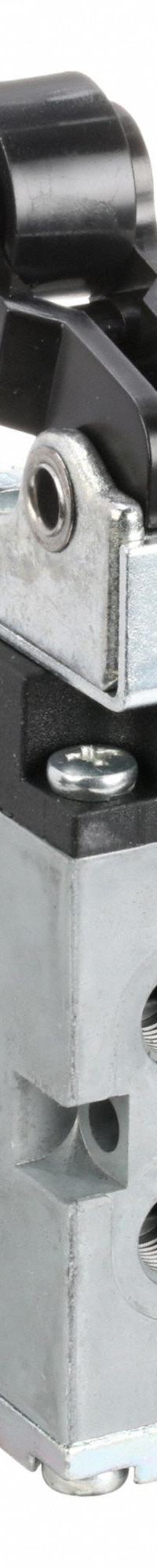 AVENTICS Manual Air Control Valve: CD04, Roller, Five-Way / Two-Position, Die Cast Zinc, Spool (MPN 5634210100). Key specifications — attr1078735: Die Cast Zinc; attr1078776: Spool; attr1078762: Manual Air Control Valve.