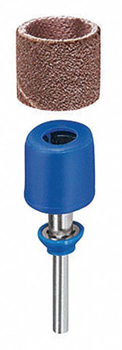 DREMEL Mandrel: EZ Drum, 2 1/2 in Overall Lg, Mandrel, 1/8 in Shank Dia - Mandrels, Collets & Chucks for Rotary Tools