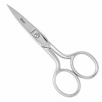 CLAUSS Scissors: Ambidextrous, 4 in Overall Lg, Straight, Steel, Pointed, Silver, Straight Handle (MPN 12260). Key specifications — attr308500: Steel; attr308502: Silver; attr308505: Ambidextrous; attr308522: Leather; attr324896: CLAUSS.