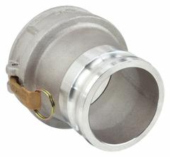 Cam and Groove Adapter: 75 psi Max. Working Pressure @ 70 F, 6 11/16 in Overall Lg, Nitrile (MPN 5040-DA-AL). Key specifications — Fitting Type: Female Coupler x Male Adapter; Gasket Material: Nitrile; Brand: DIXON VALVE & COUPLING.